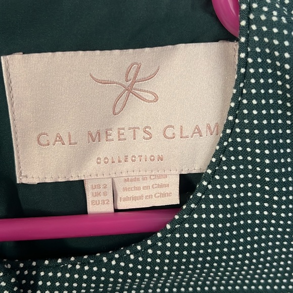 GAL MEETS GLAM COLLECTION DRESS SZ 2 GREEN - Picture 3 of 5